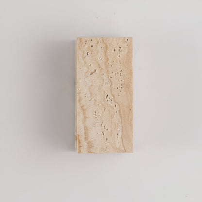 Simple Stone Outdoor LED Wall Sconce Light