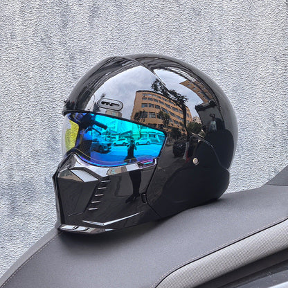 Classic Biker Motorcycle Helmet