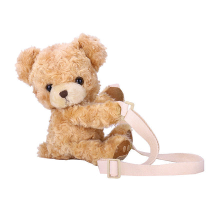 Plush Teddy Hanging Kit Bag - Fesara