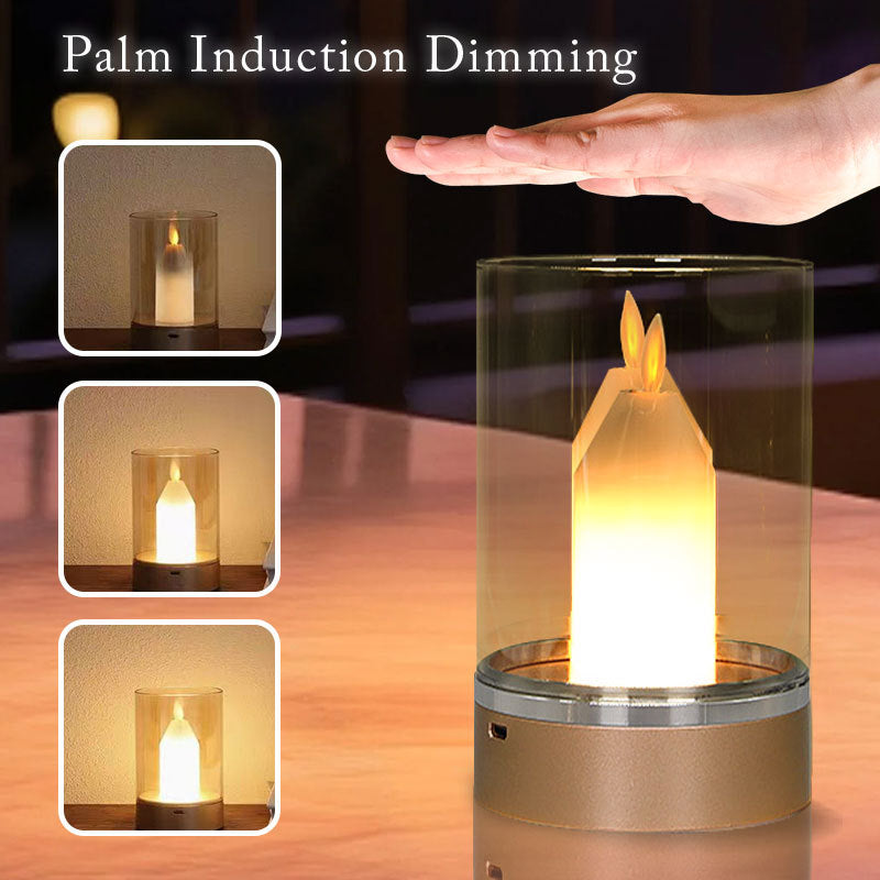Touch Control Ambient Candle Table Lamp