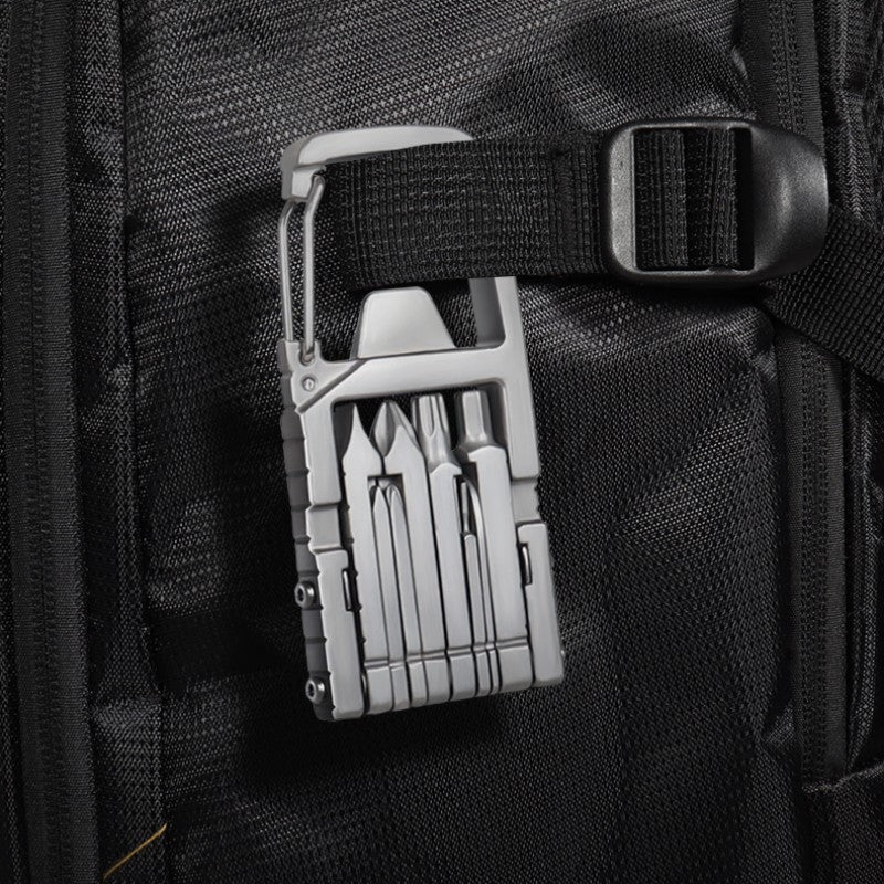 Practical Mini Stainless Steel Keychain Clip
