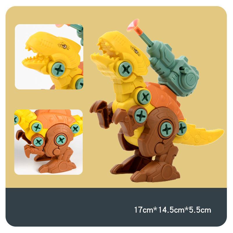 Fun Dinosaur Toy Set with Suction Blaster