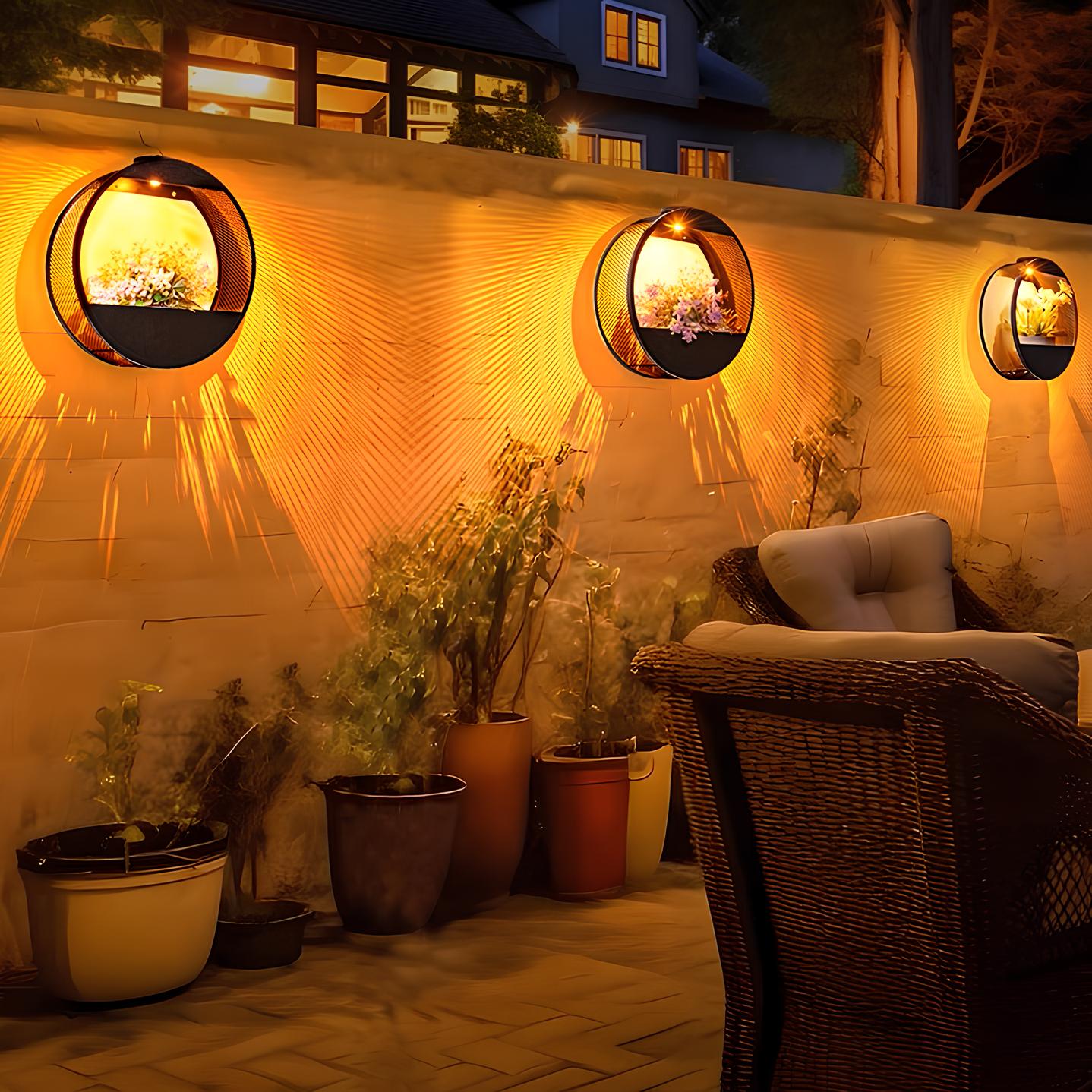 Eco Friendly Outdoor Solar Wall Light