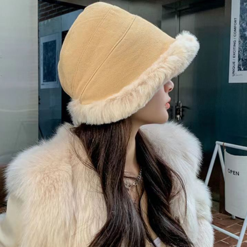 Luxury Plus Velvet Fisherman Beanie Hat