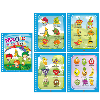 Colorful Kids Water Paint Activity Book