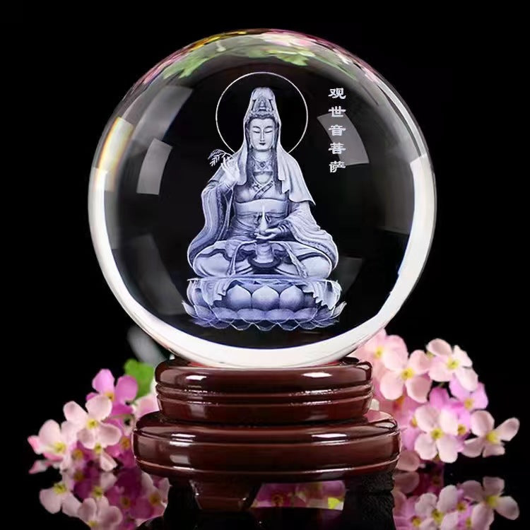 Shining Lunar Glass Orb