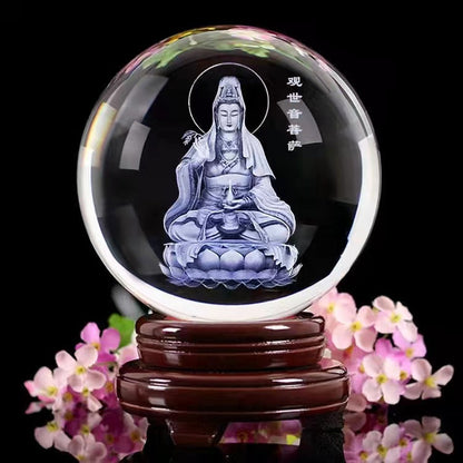 Shining Lunar Glass Orb