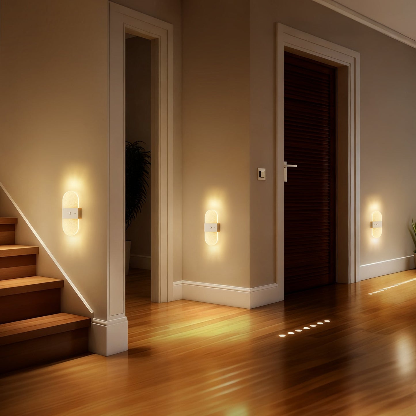 Wireless Motion Sensor Table Lamp, Rechargeable Night Light