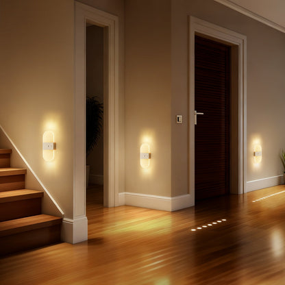 Wireless Motion Sensor Table Lamp, Rechargeable Night Light