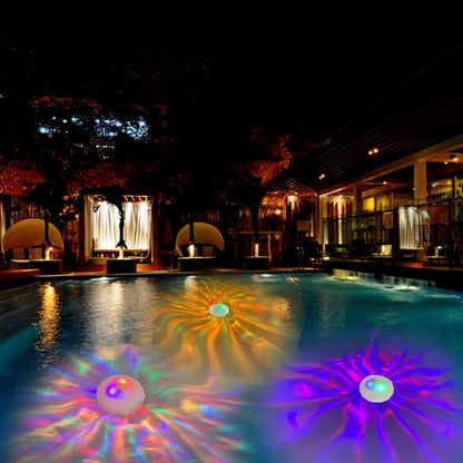 Colorful Solar Powered Pool Float Light Decoration