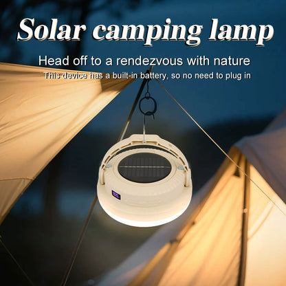 Durable Waterproof Solar Powered Camping LED Light