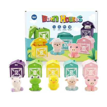 Educational Farm Toy with Colors and Numbers