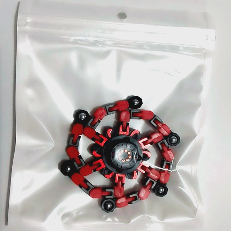 Fun LED Spinning Robot Toy for Children