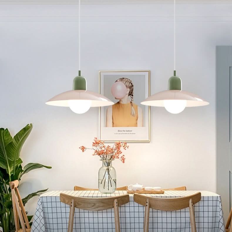 Industrial Chic Metal Pendant Lamp