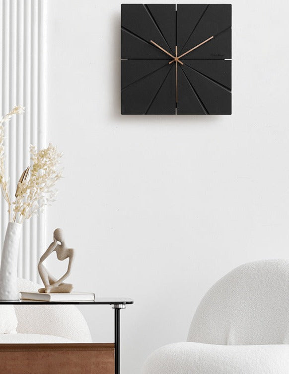 Simple Quiet Large Wall Clock for Home Decor