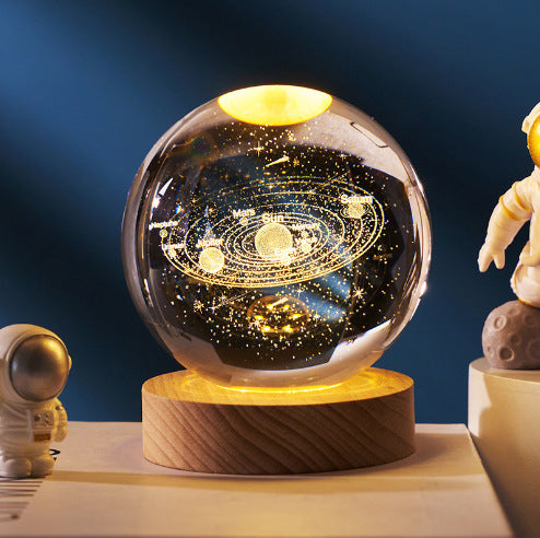 Shining Lunar Glass Orb