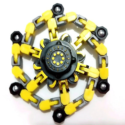 Fun LED Spinning Robot Toy for Children