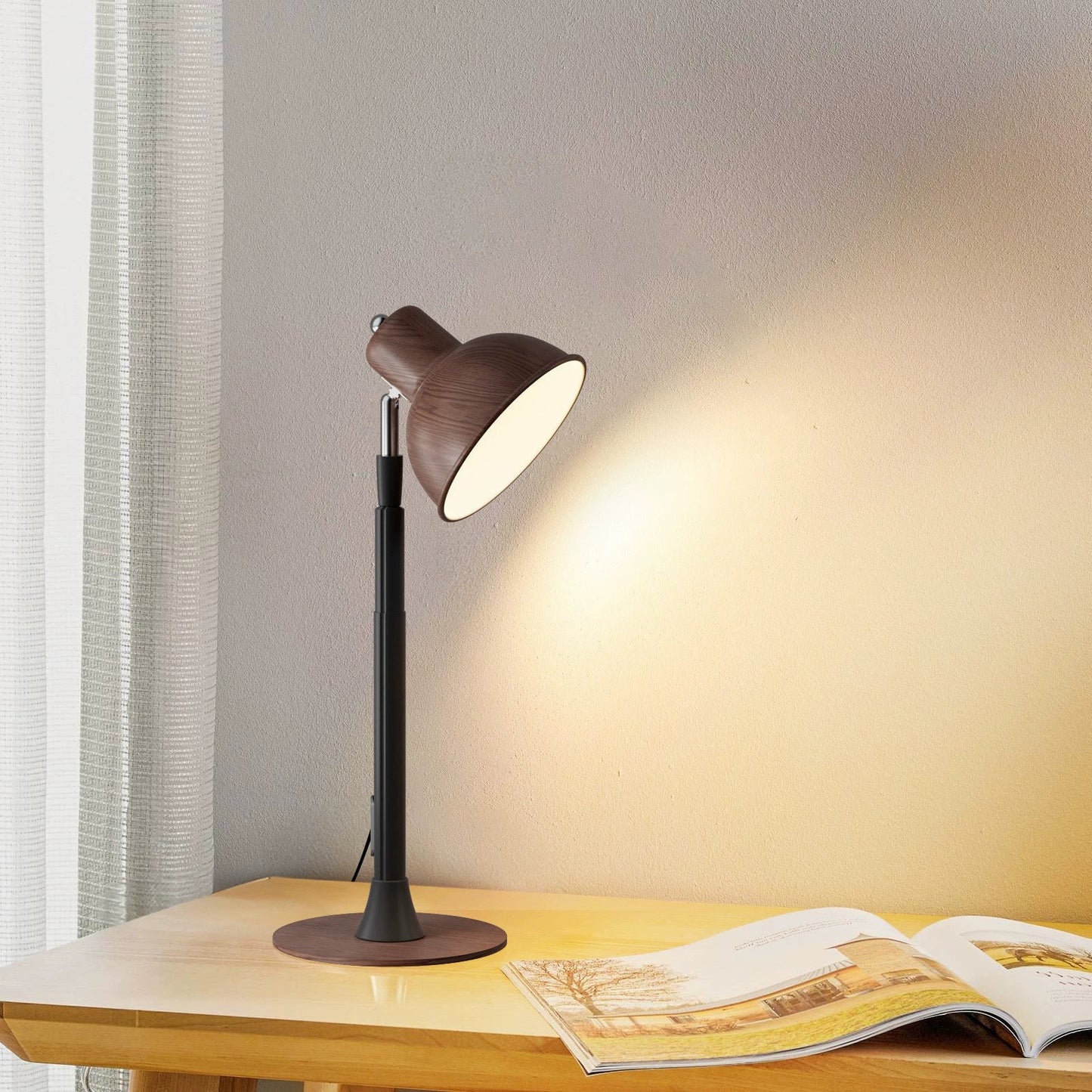 Bright Adjustable Desk Lamp for Home Office Study