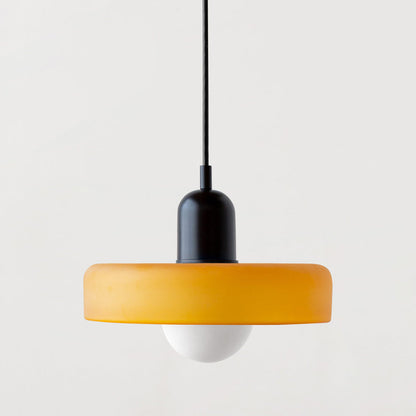 Colorful Glass Drop Ceiling Light Fixture