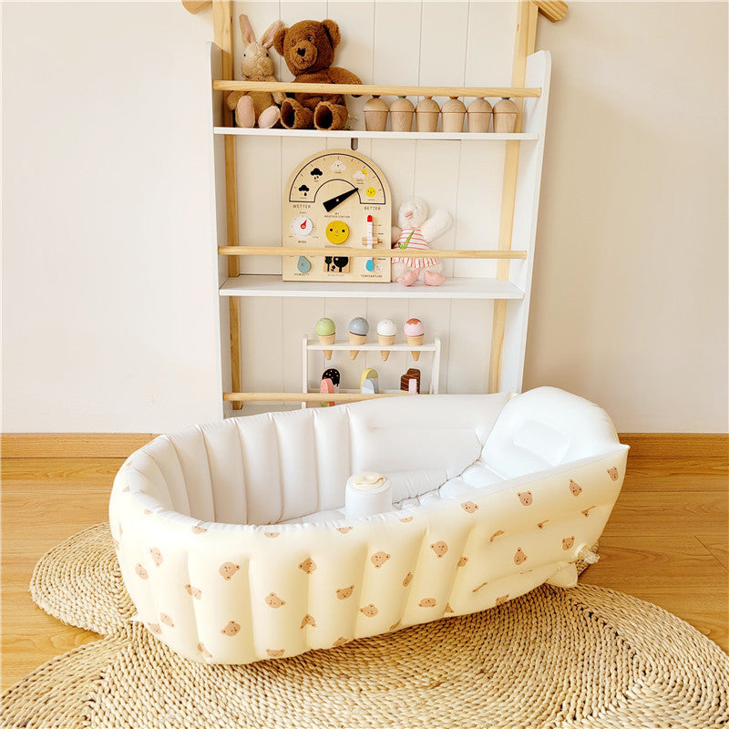 Soft Inflatable Baby Bathtub for Infants