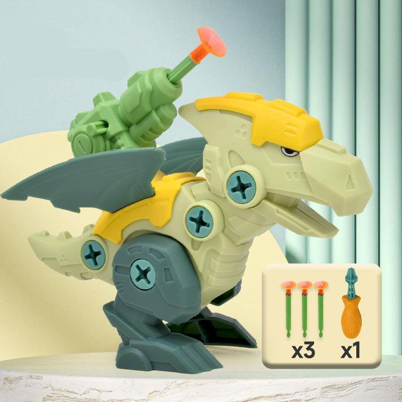 Fun Dinosaur Toy Set with Suction Blaster