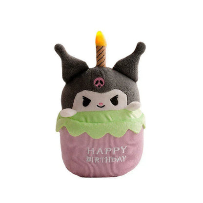 Fun Singing Birthday Cake Teddy Bear with Lights