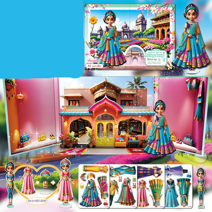 Stylish Portable Travel Puzzle Book