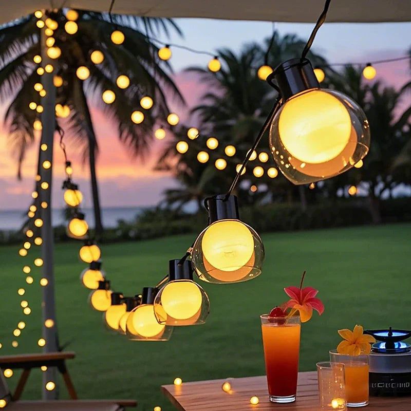 Solar Powered Garden String Lights