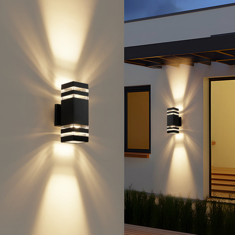 Dual Layer Adjustable Wall Light Fixture