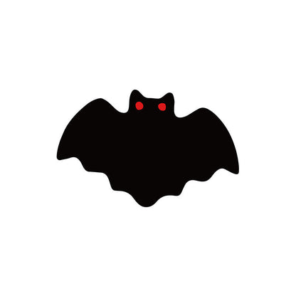 Spooky Halloween Bat Welcome Mat