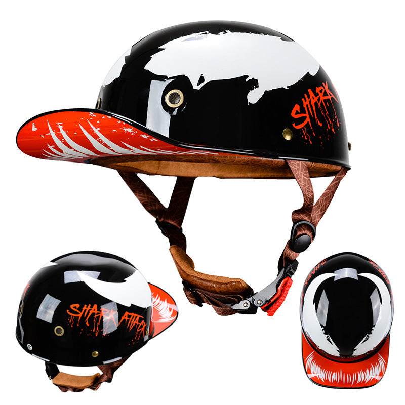 Tough Motorcycle Bike Helmet Cap