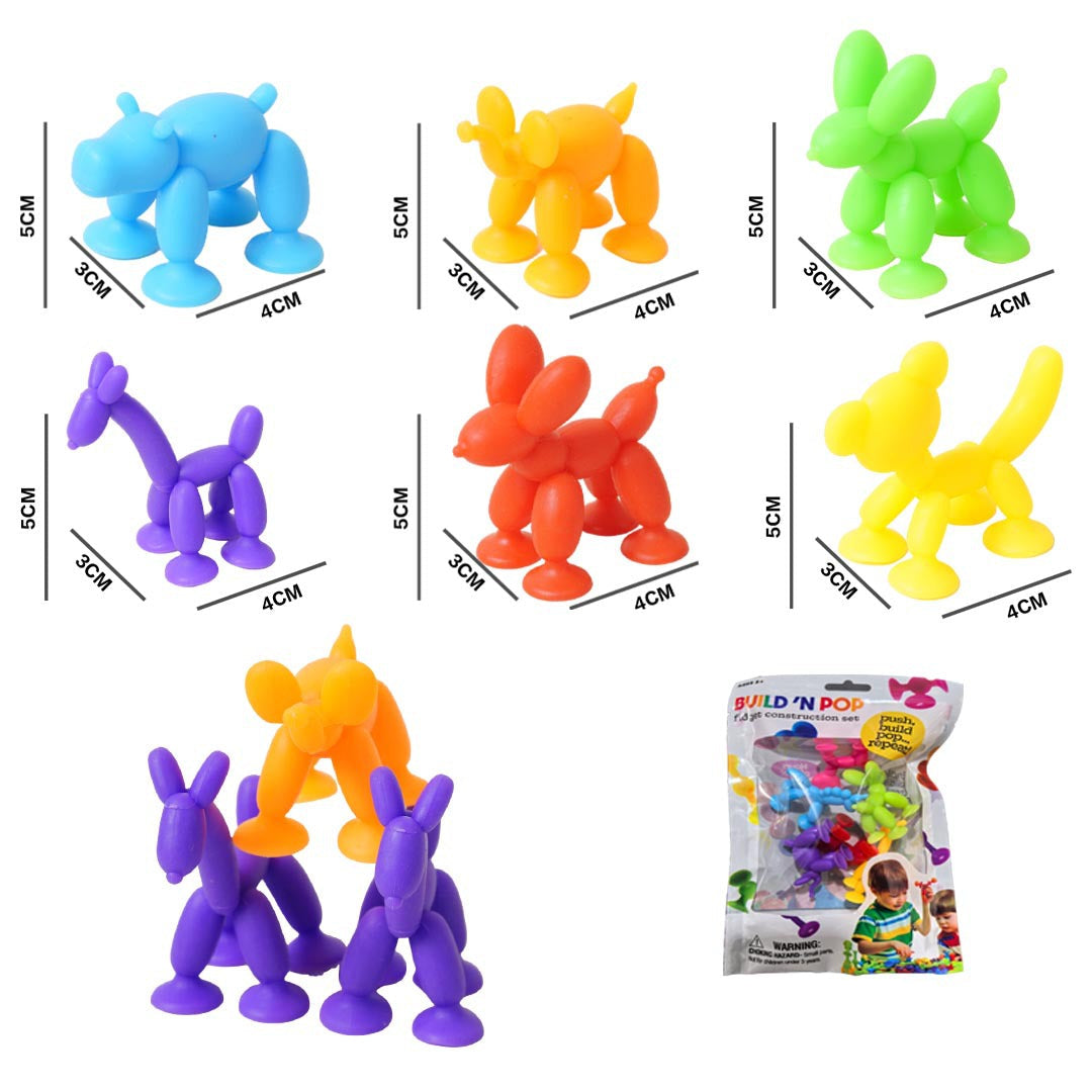 Fun Kids Suction Cup Alphabet and Number Toy