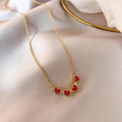 Lucky Clover Pendant Necklace for Ladies