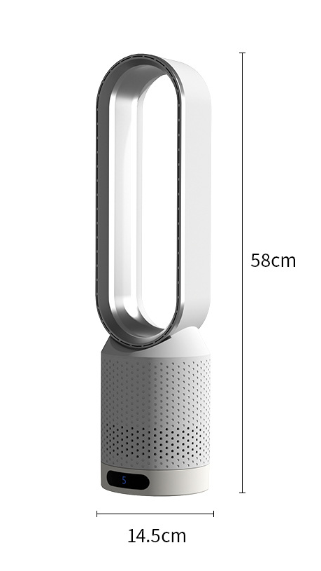 Compact 3-in-1 Air Cooler Fan with UV Purifier