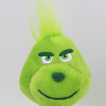 Soft Grinch Holiday Teddy Doll