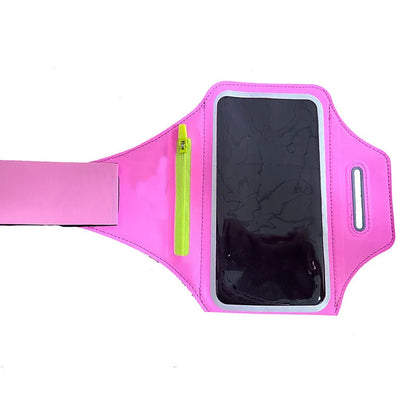 Sports Armband Phone Case with Earbud Pocket