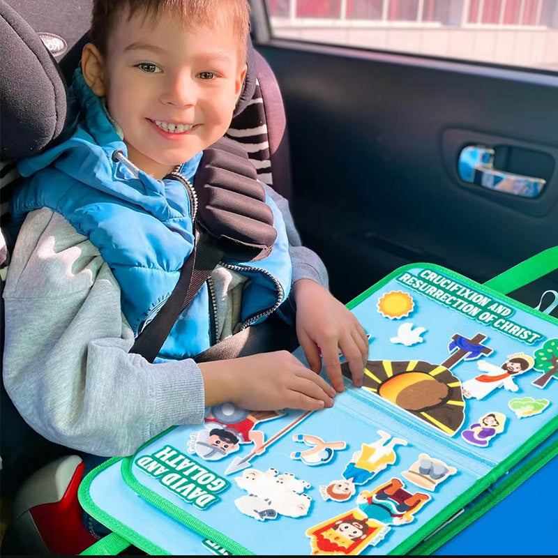 Colorful Interactive Felt Story Book