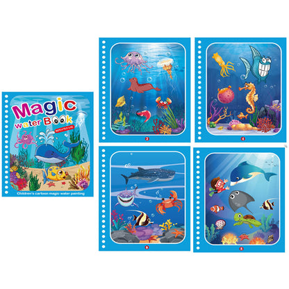 Colorful Kids Water Paint Activity Book