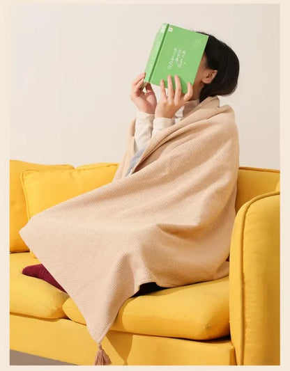 Soft Warm USB Travel Blanket