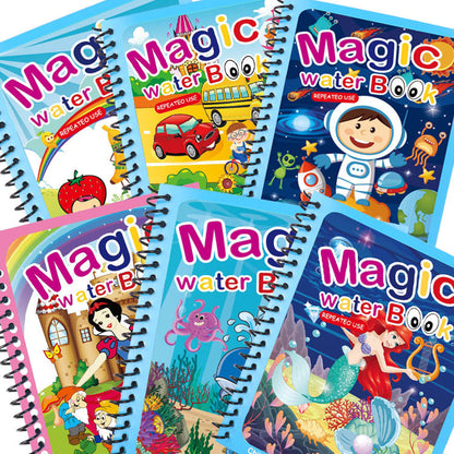 Colorful Kids Water Paint Activity Book