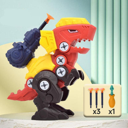 Fun Dinosaur Toy Set with Suction Blaster