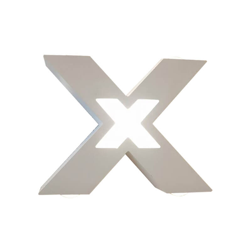 Outdoor Weatherproof Cross LED Wall Lamp