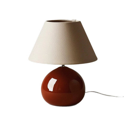 Classic Brown Wooden Table Lamp