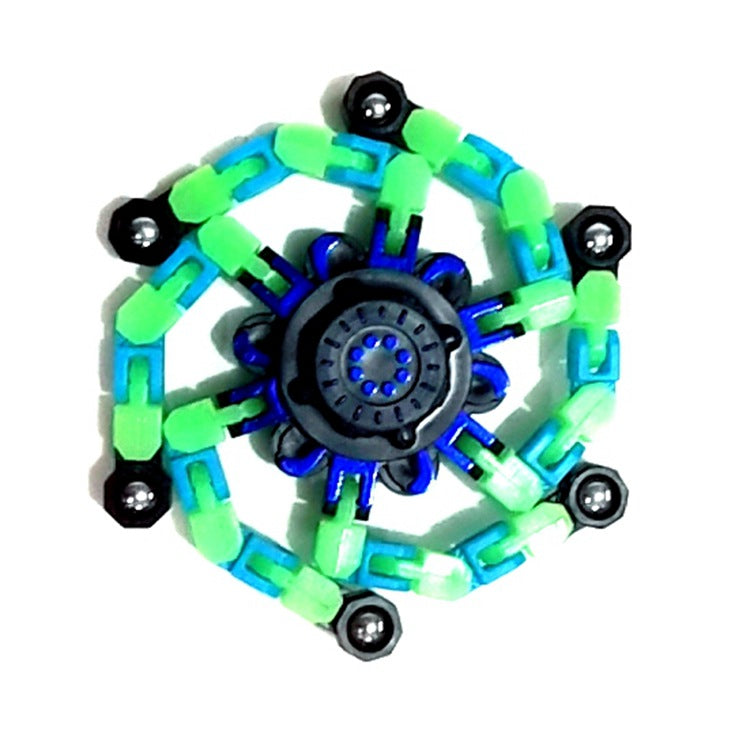 Fun LED Spinning Robot Toy for Children