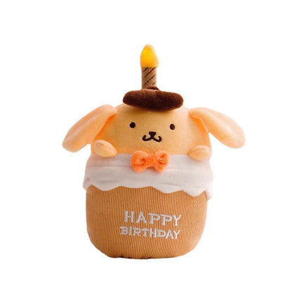 Fun Singing Birthday Cake Teddy Bear with Lights