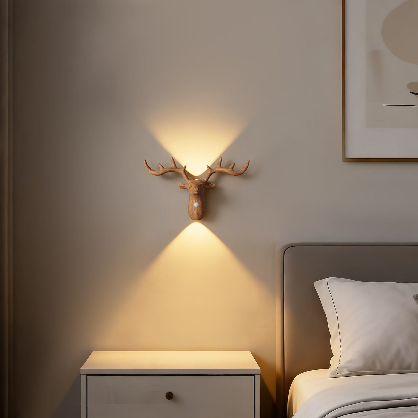 Wireless Battery LED Night Light Motion Sensor Lamp