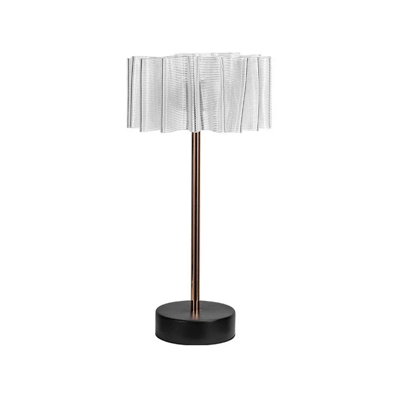 Folded Metal Portable Desk Lamp