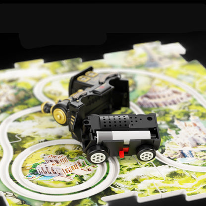 Fun Holiday Train Jigsaw Puzzle Toy