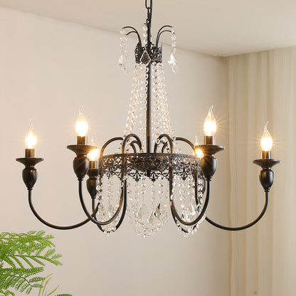 Luxurious Glass Chandelier for Bedroom