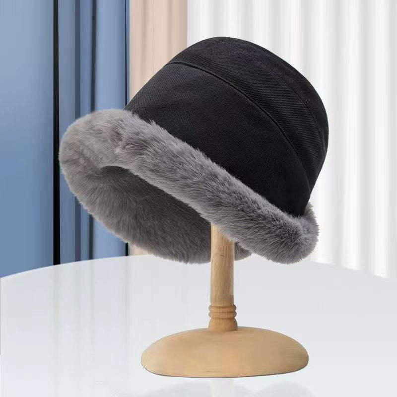 Luxury Plus Velvet Fisherman Beanie Hat - Fesara